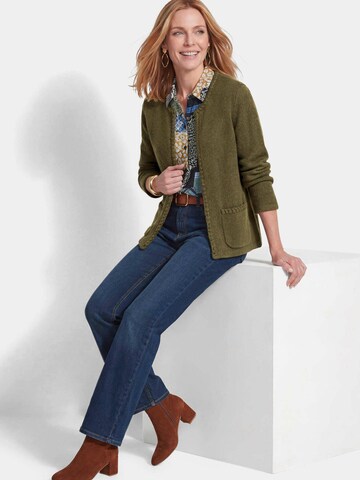 Cardigan Goldner en vert
