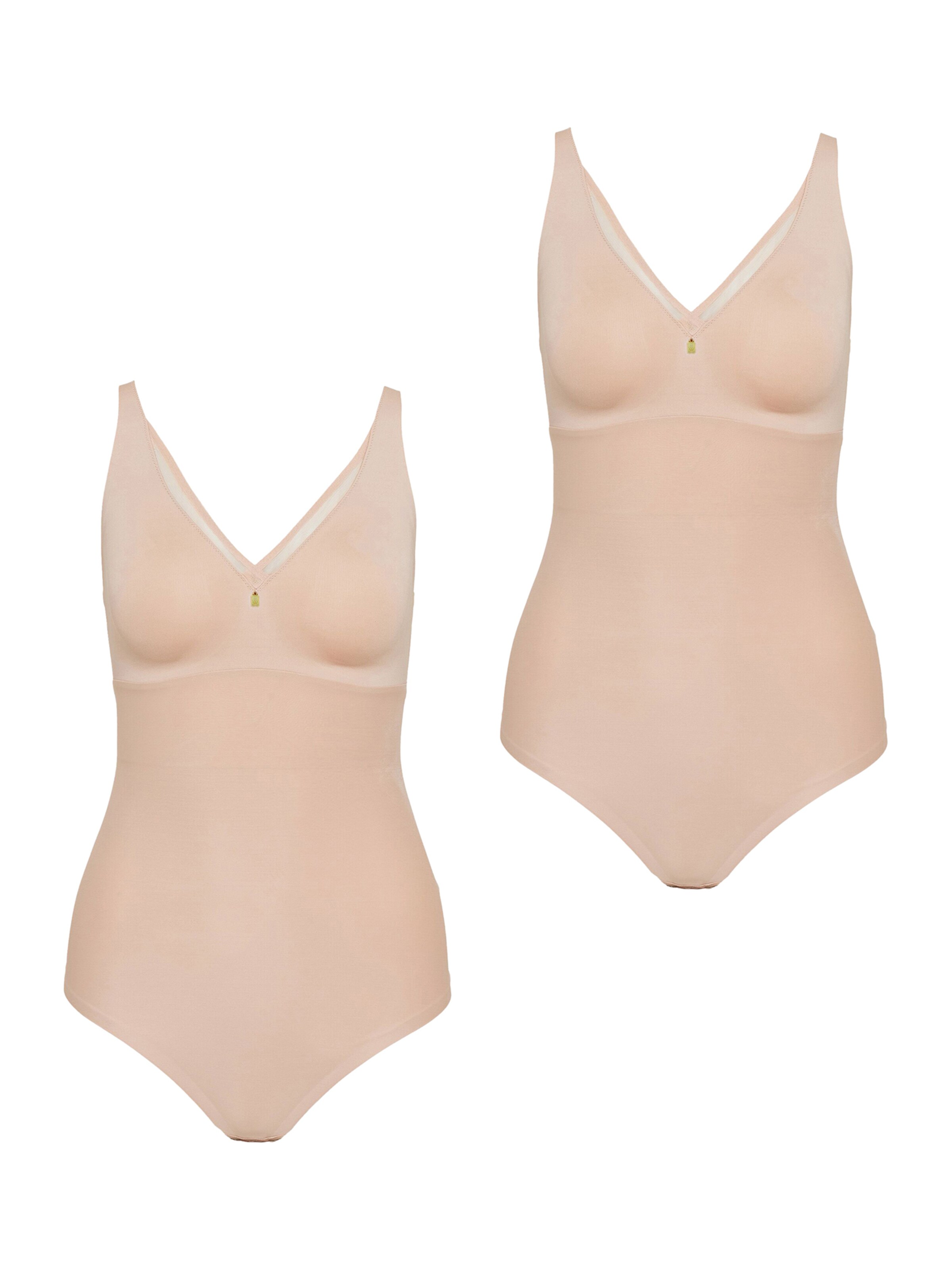 TRIUMPH Bodysuit ' True Shape Sensation ' in Beige: front