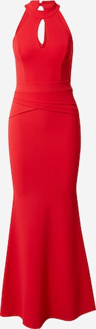 WAL G. Evening Dress 'ANTONI' in Red: front