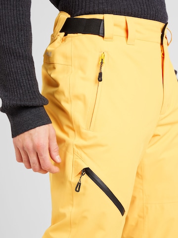 ICEPEAK regular Παντελόνι φόρμας σε κίτρινο