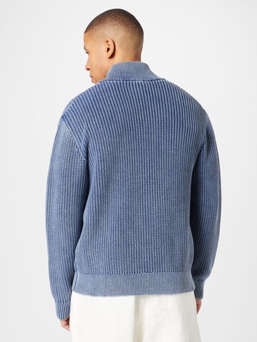 WEEKDAY Knit cardigan 'Mattias' in Blue