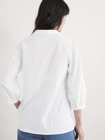 Camicia da donna 'Hope Cottage' di Seasalt Cornwall in bianco