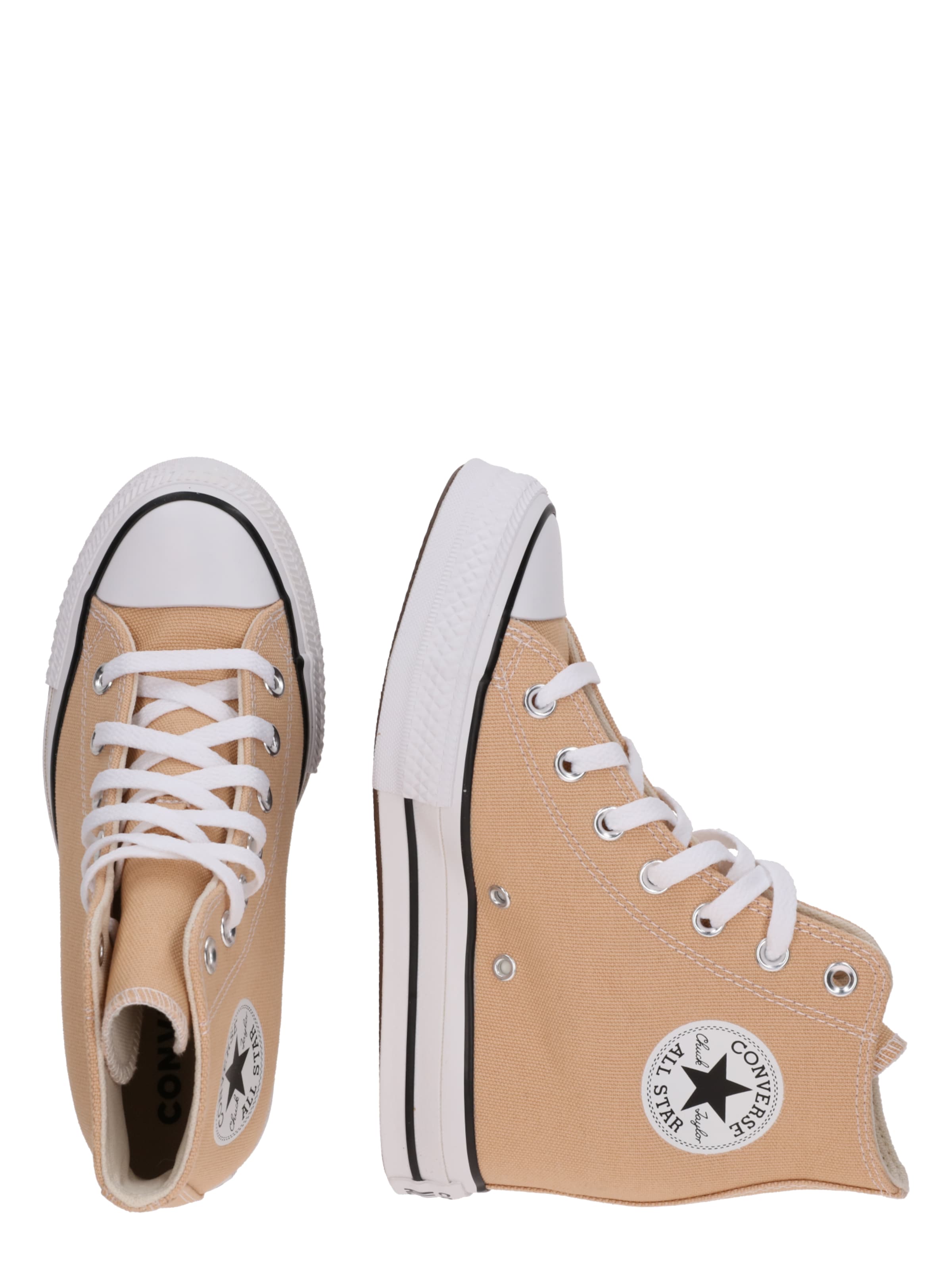 CONVERSE - Sapatilhas altas 'CTAS' em bege