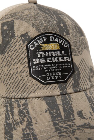 CAMP DAVID Athletic Cap in Brown