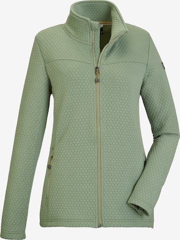 žalia KILLTEC Funkcinis flisinis džemperis 'KOW 5': priekis