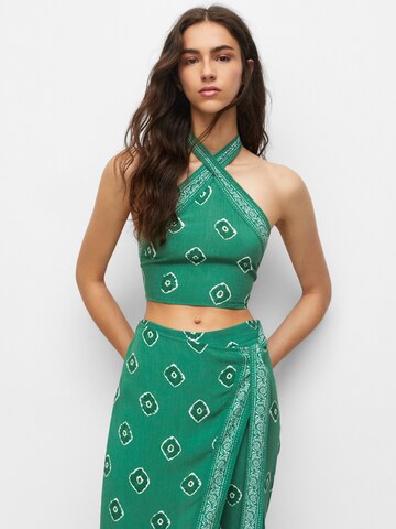 Pull&Bear Top in Grün: Vorderseite