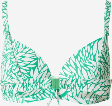 LingaDore T-shirt Bikinitop in Groen