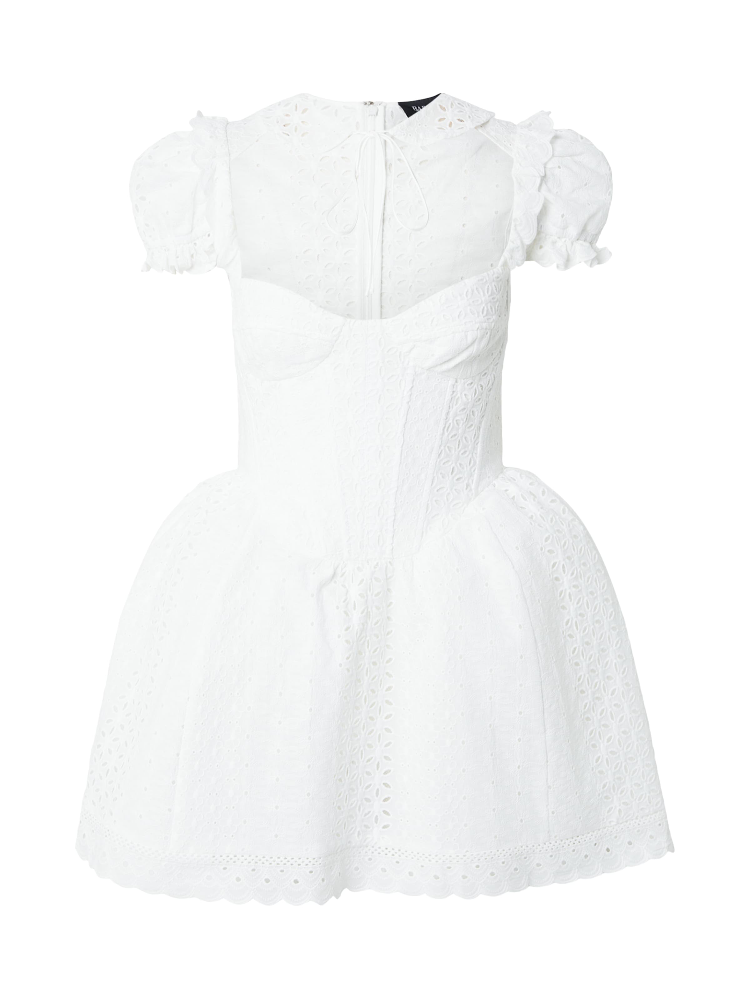 Bardot Dress 'ALLINGTON BRODERIE' in White: front