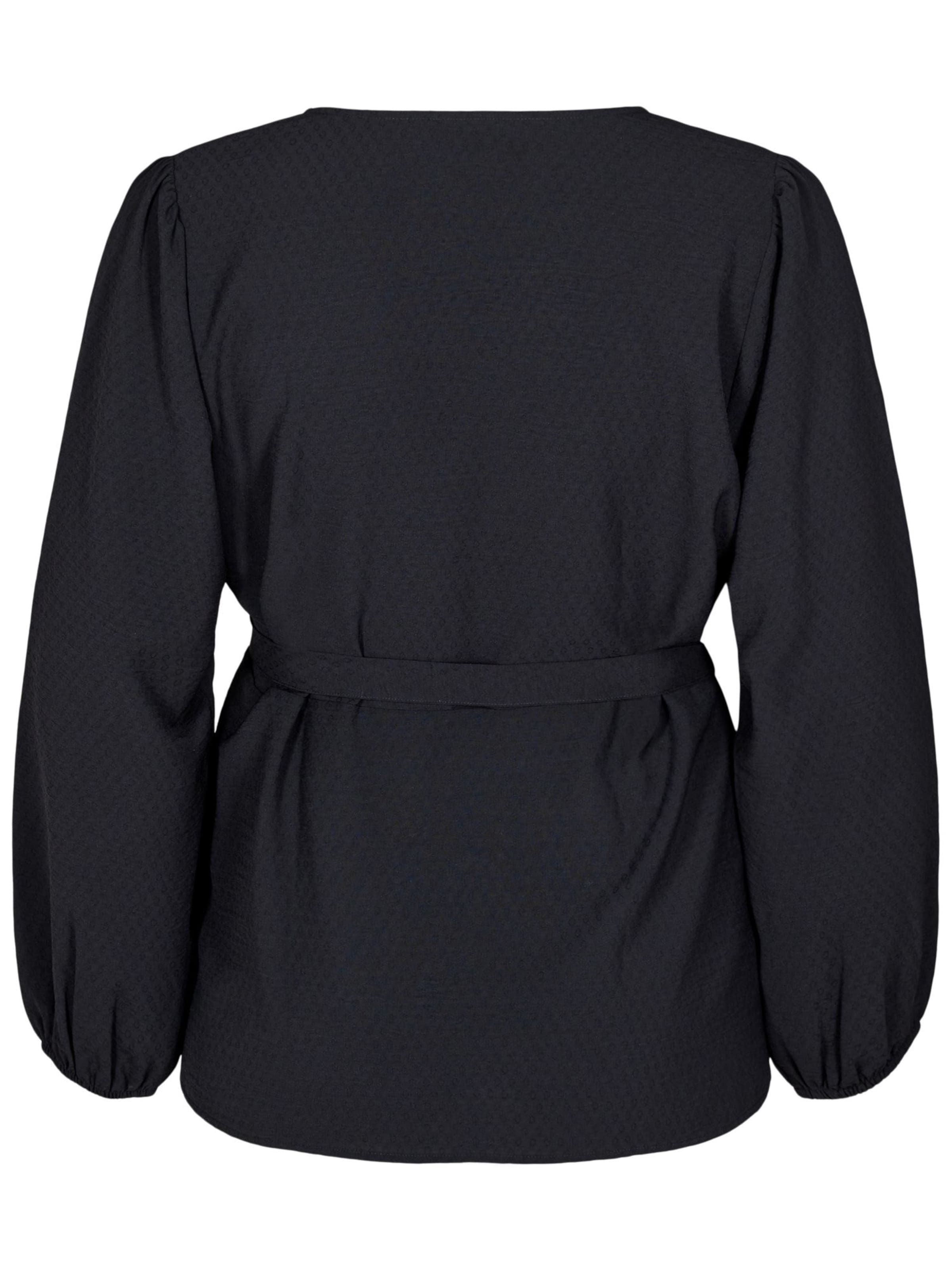 melns Zizzi Blūze 'RUTH'