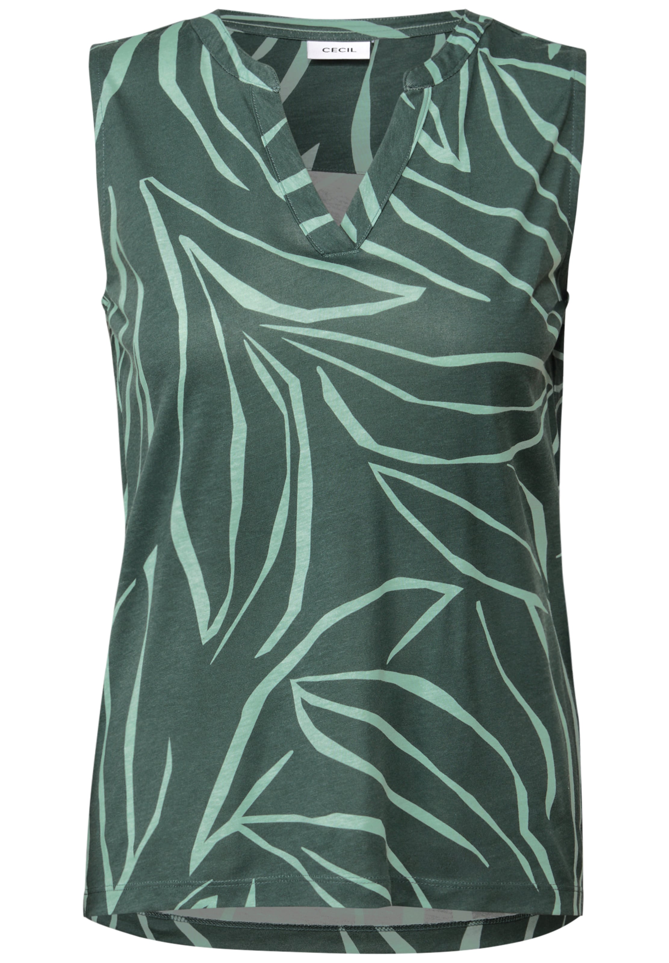 CECIL Blouse in Green: front