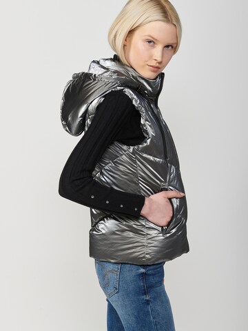 Gilet KOROSHI en argent