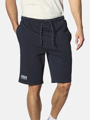 Jan Vanderstorm Regular Pants 'Jornrik' in Blue: front