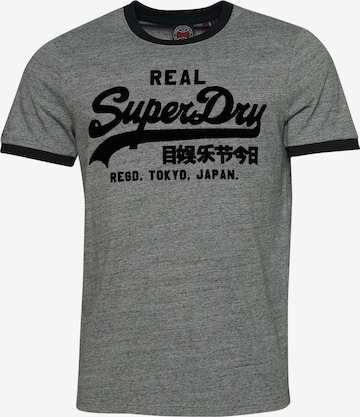 Superdry Shirt in Grijs: voorkant