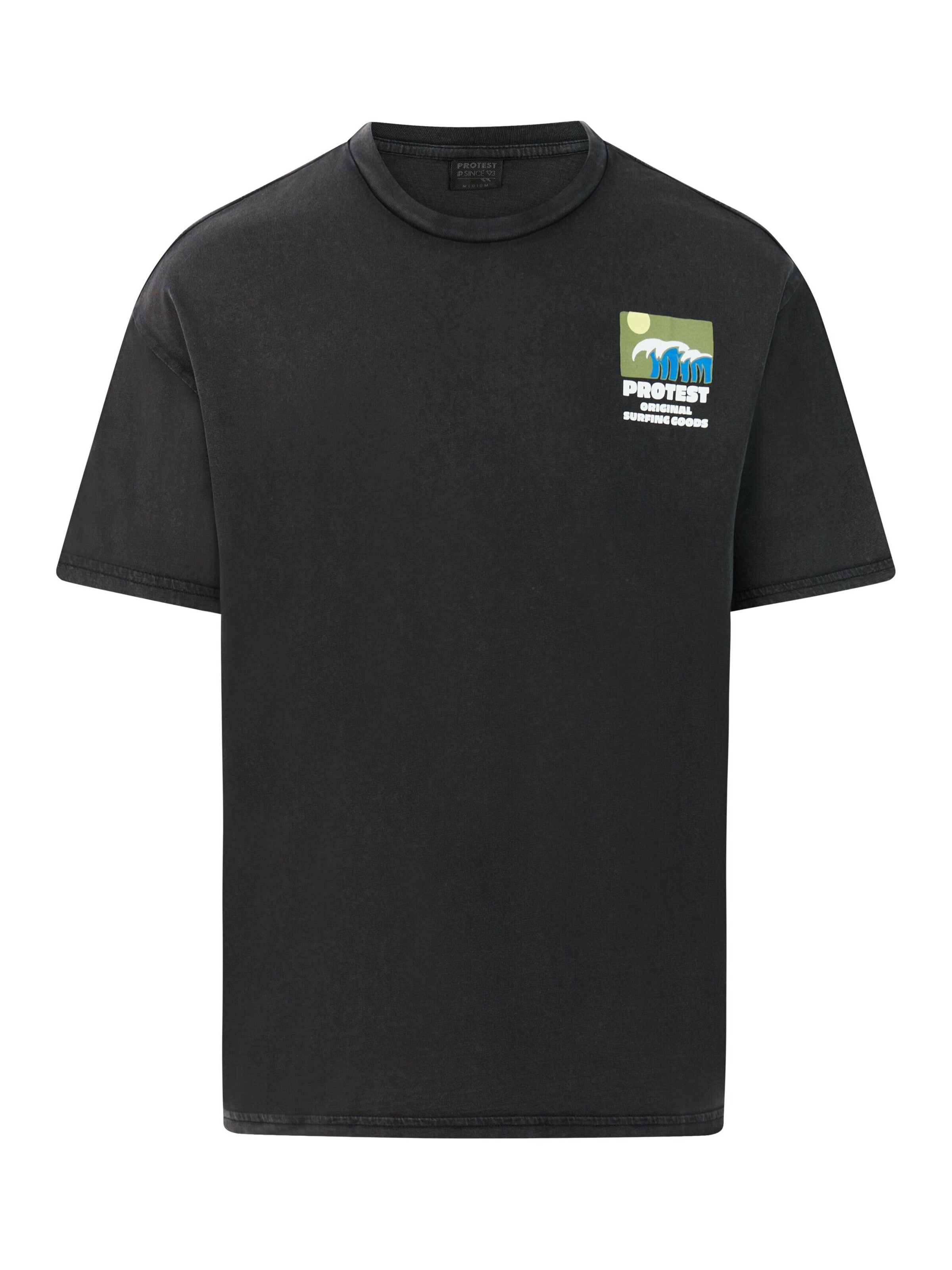 PROTEST Shirt 'PRTMalana' in Zwart: voorkant
