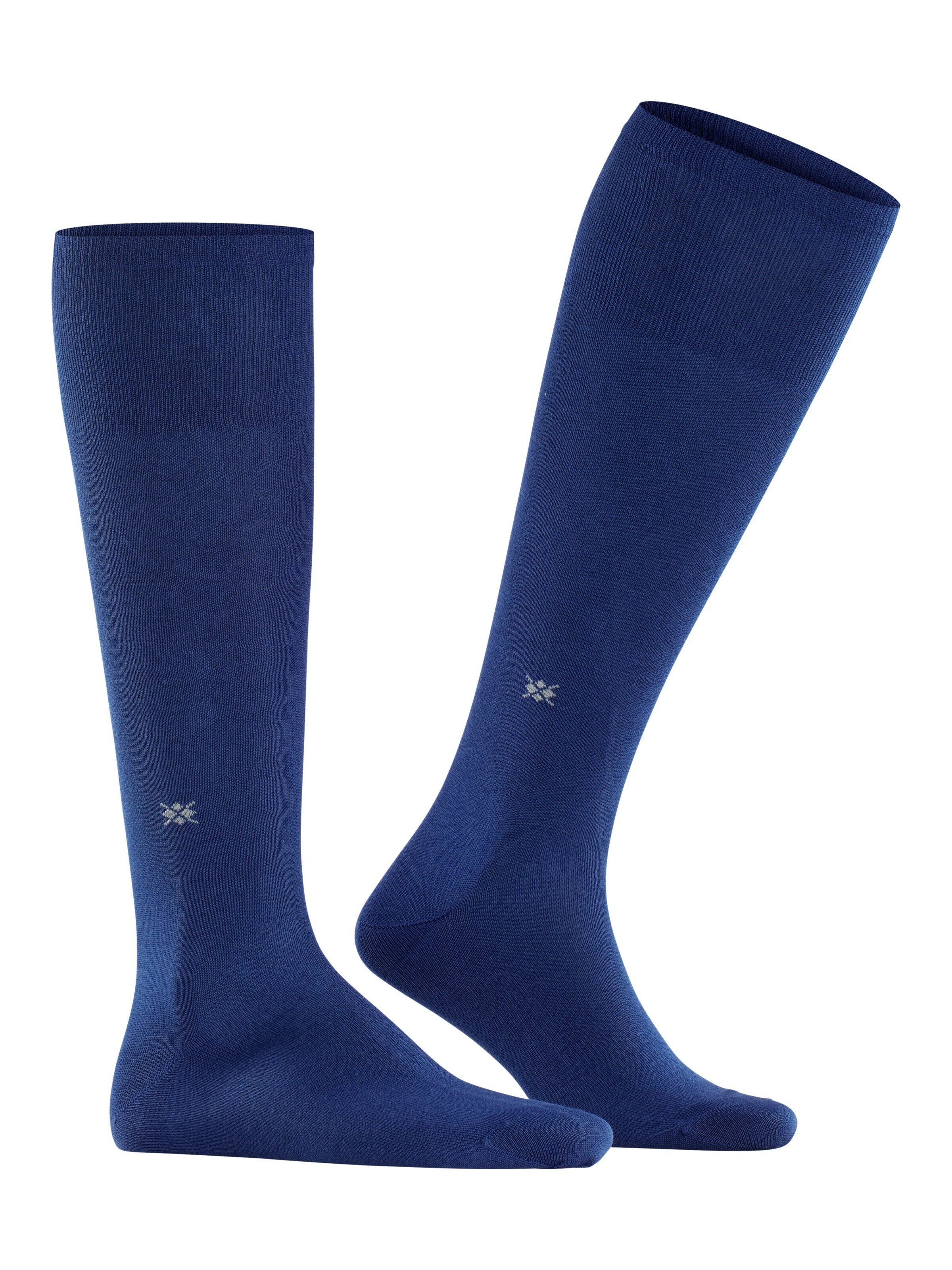 BURLINGTON Knee High Socks 'Dublin' in Blue