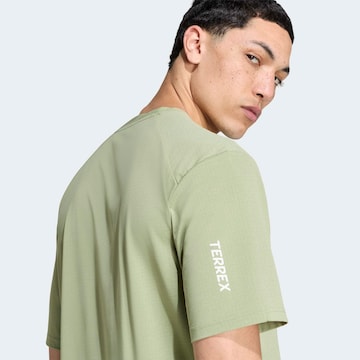 ADIDAS TERREX Funktionsshirt in Grün