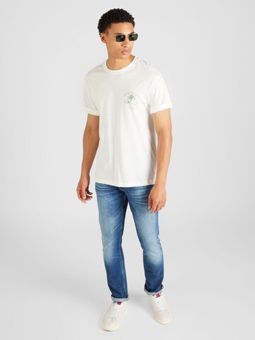 T-Shirt 'FALL' Only & Sons en blanc