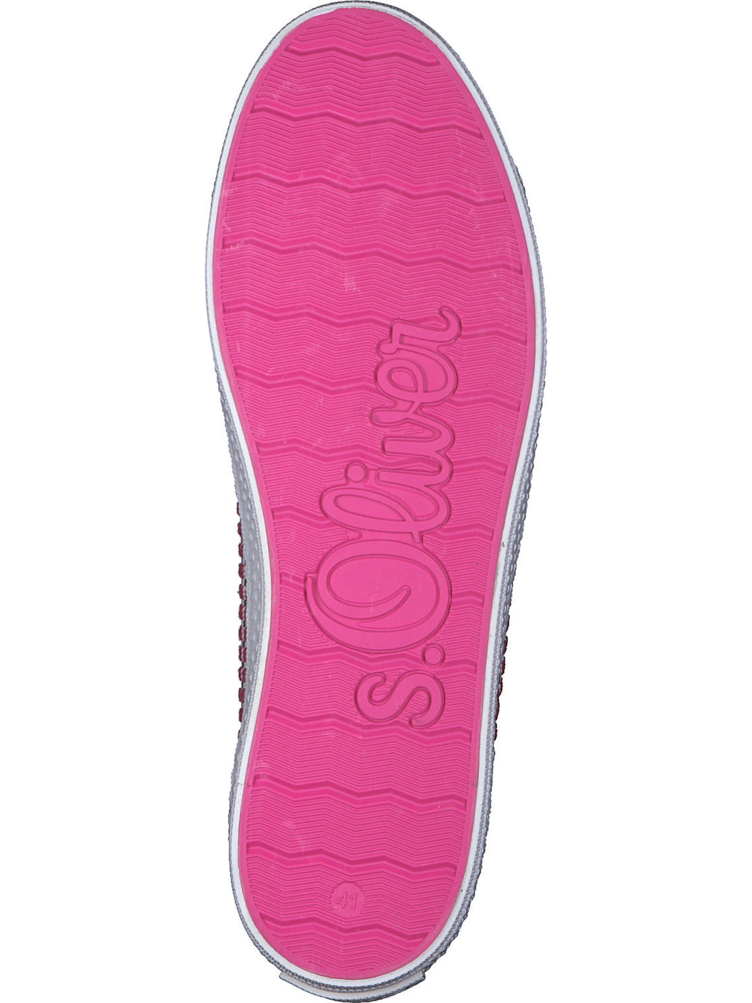 s.Oliver Sneaker in Rot