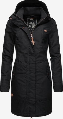 Ragwear Płaszcz funkcyjny 'Jannisa' w kolorze czarny: przód