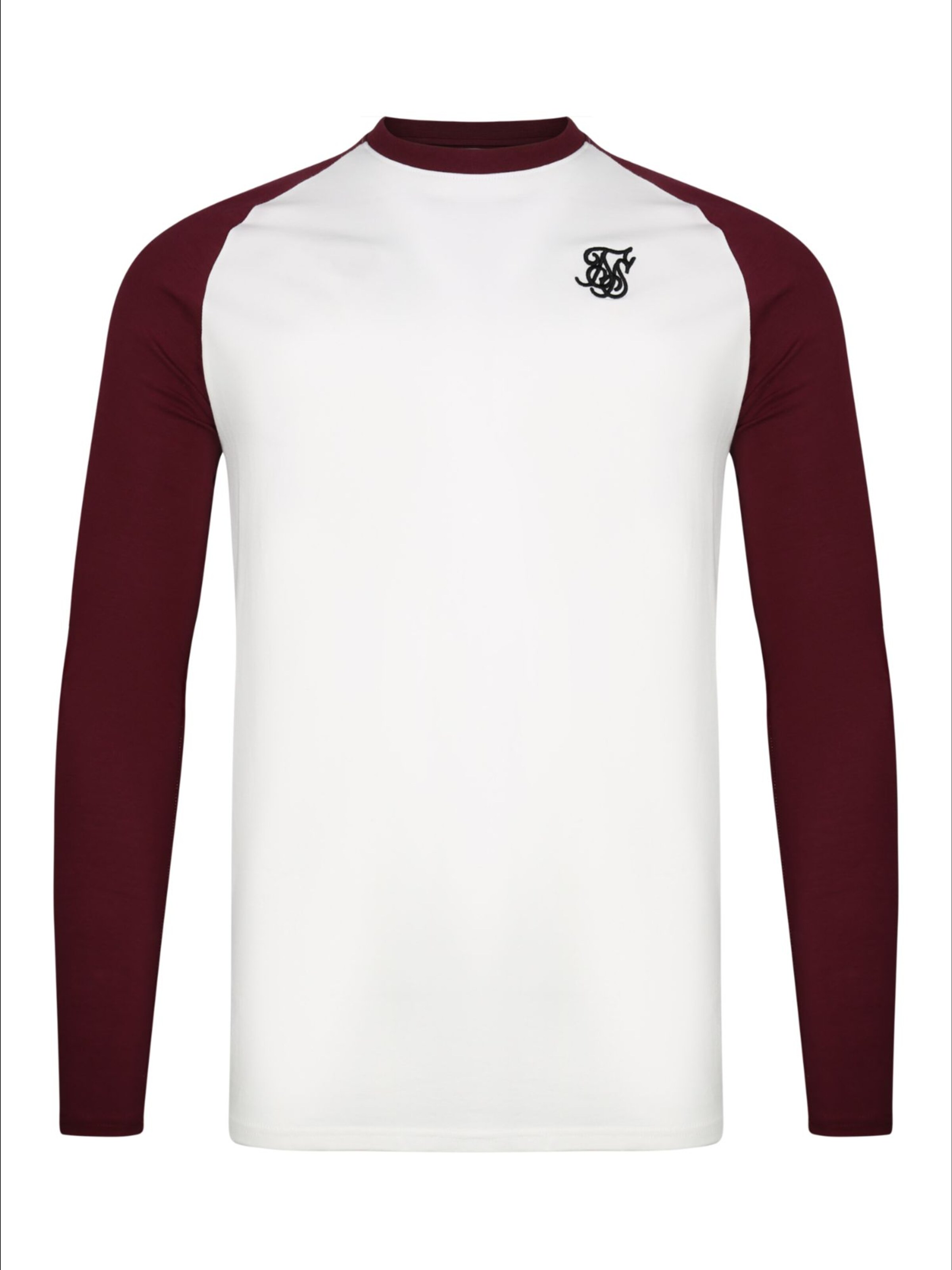 Maglietta di SikSilk in bianco: frontale