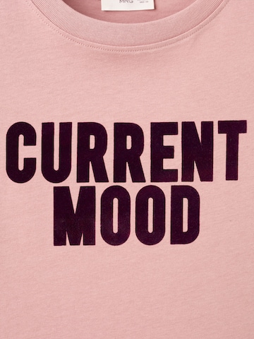 MANGO TEEN T-Shirt 'CURRENT' in Pink