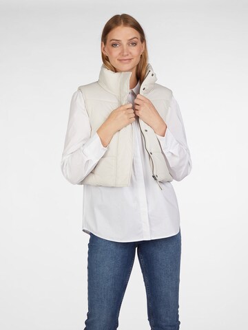 Lovely Sisters Bodywarmer in Beige: voorkant