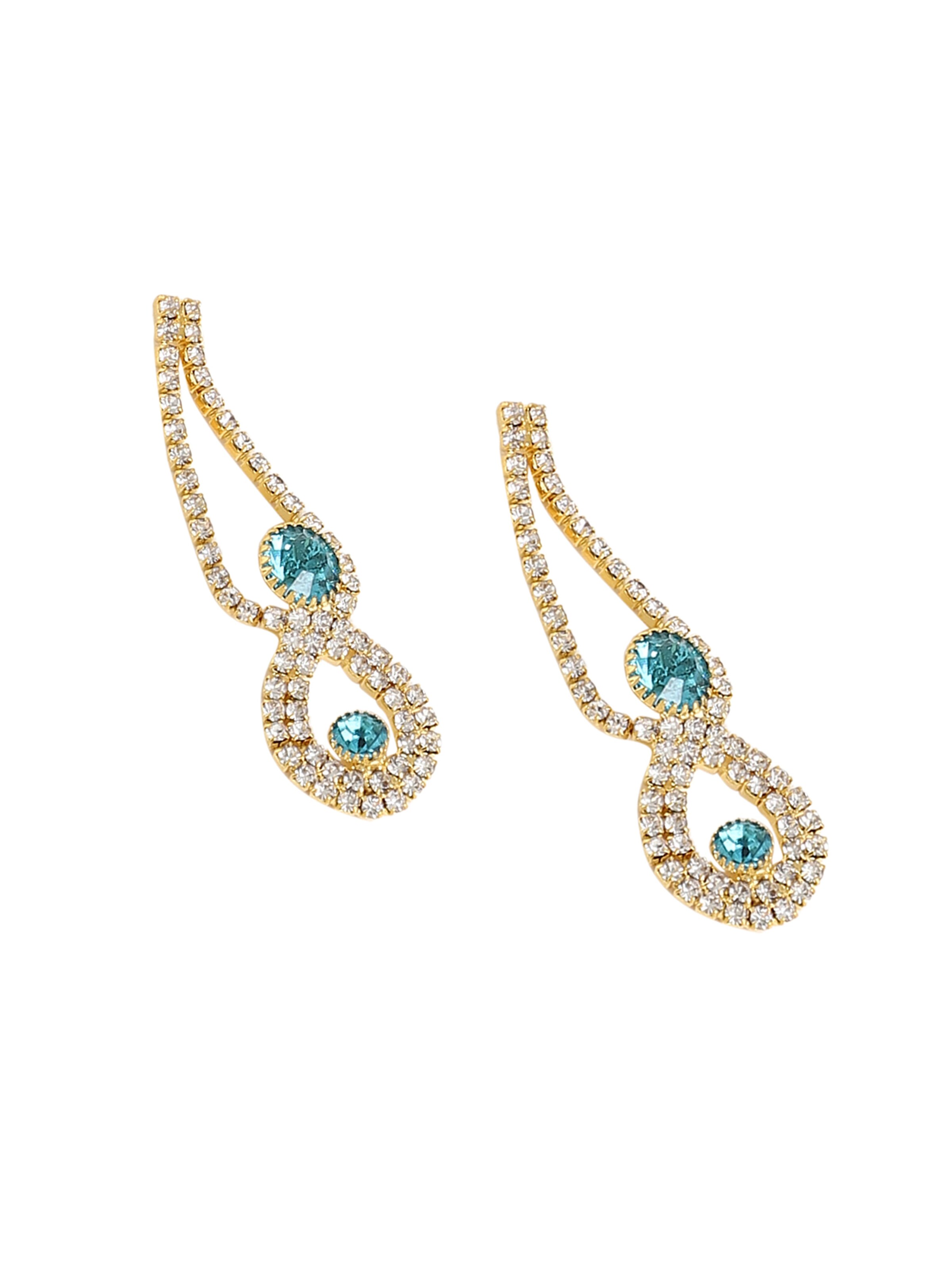 SOHI Sieraden set 'Swaraj' in Blauw