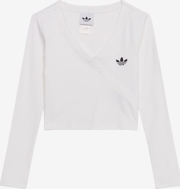 ADIDAS ORIGINALS - Camiseta en blanco: frente