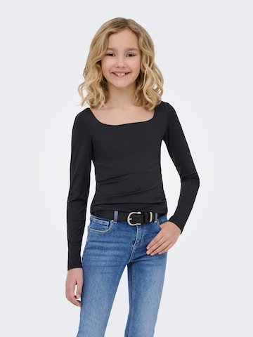 T-Shirt 'KOGEa' ONLY GIRLS en noir : devant