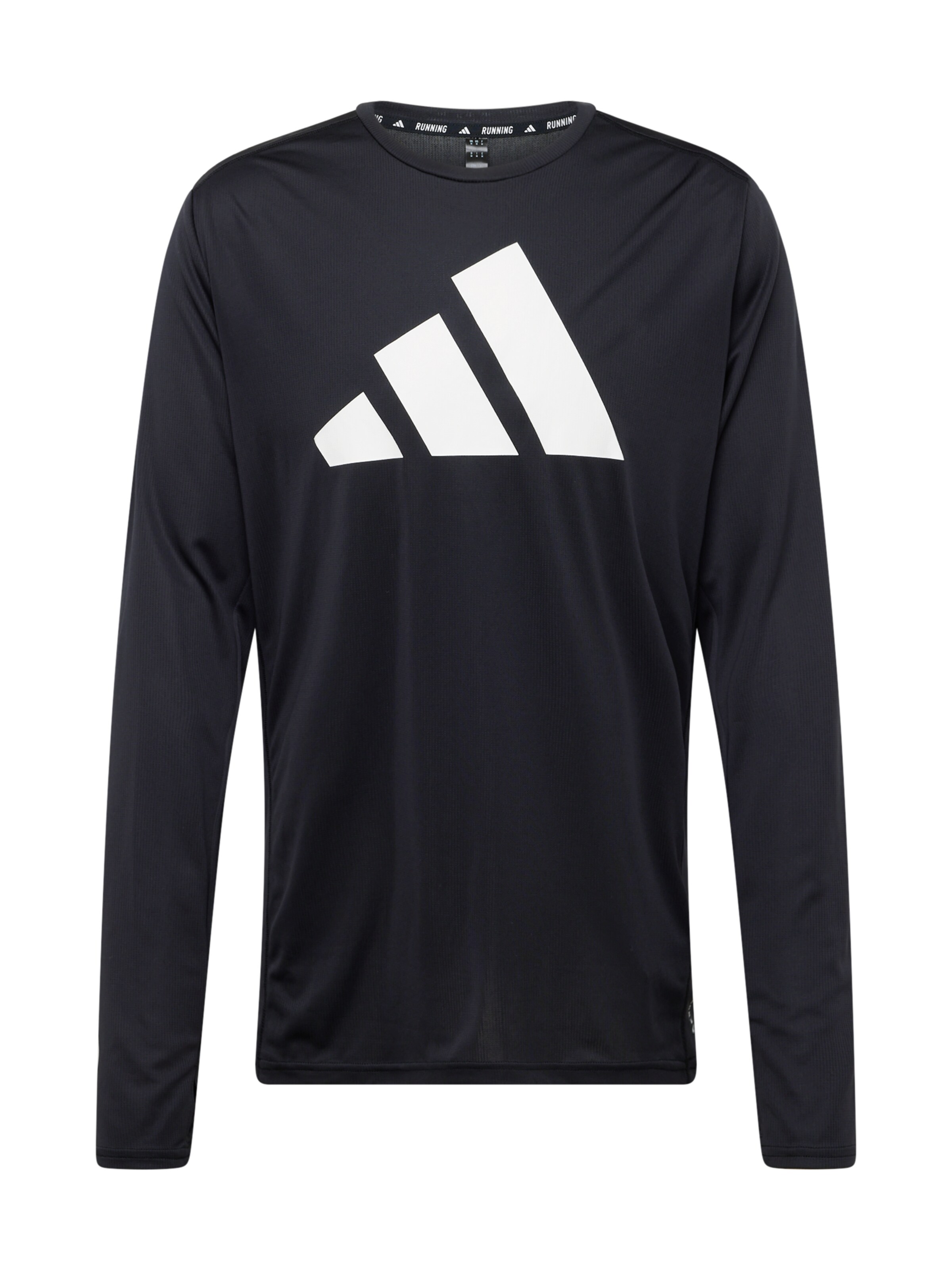 ADIDAS PERFORMANCE Sportshirt 'RUN IT' in Schwarz: Vorderseite