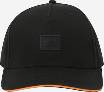 ALPHA INDUSTRIES - Gorra 'Essentials' en negro