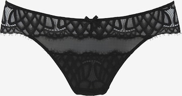 LASCANA - Tanga en negro: frente