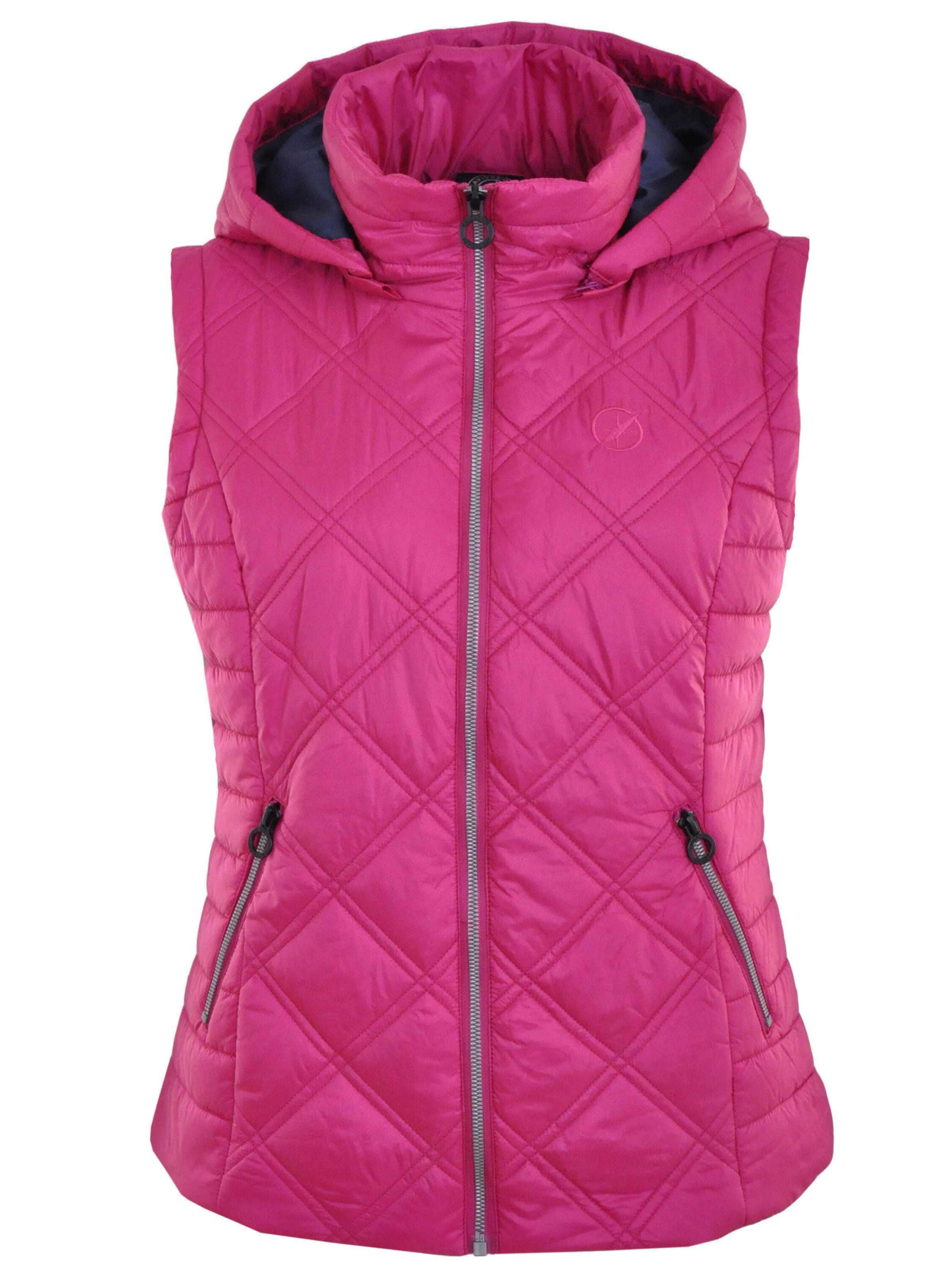 Navigazione Bodywarmer in Roze: voorkant