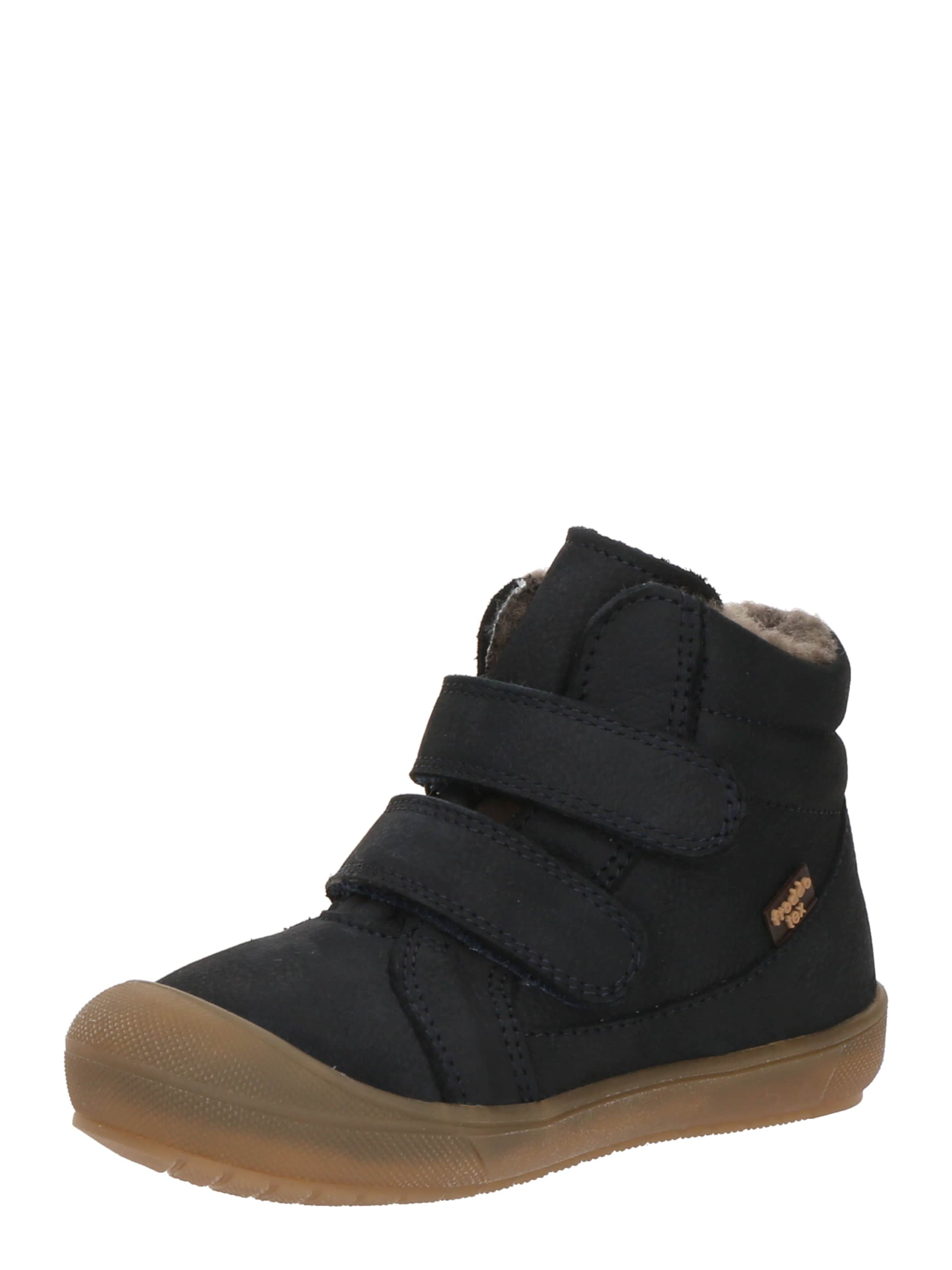 Froddo Sko til de første spæde skridt 'Ollie' i blå: forside