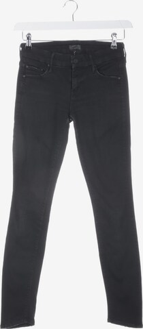MOTHER Jeans in 25 in Black: front