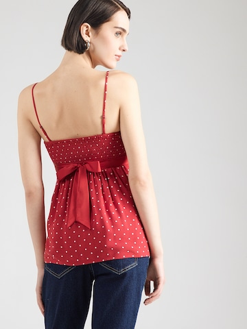 HOLLISTER Top - Červená