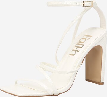 Dorothy Perkins Strap sandal 'Ezzie' in White: front