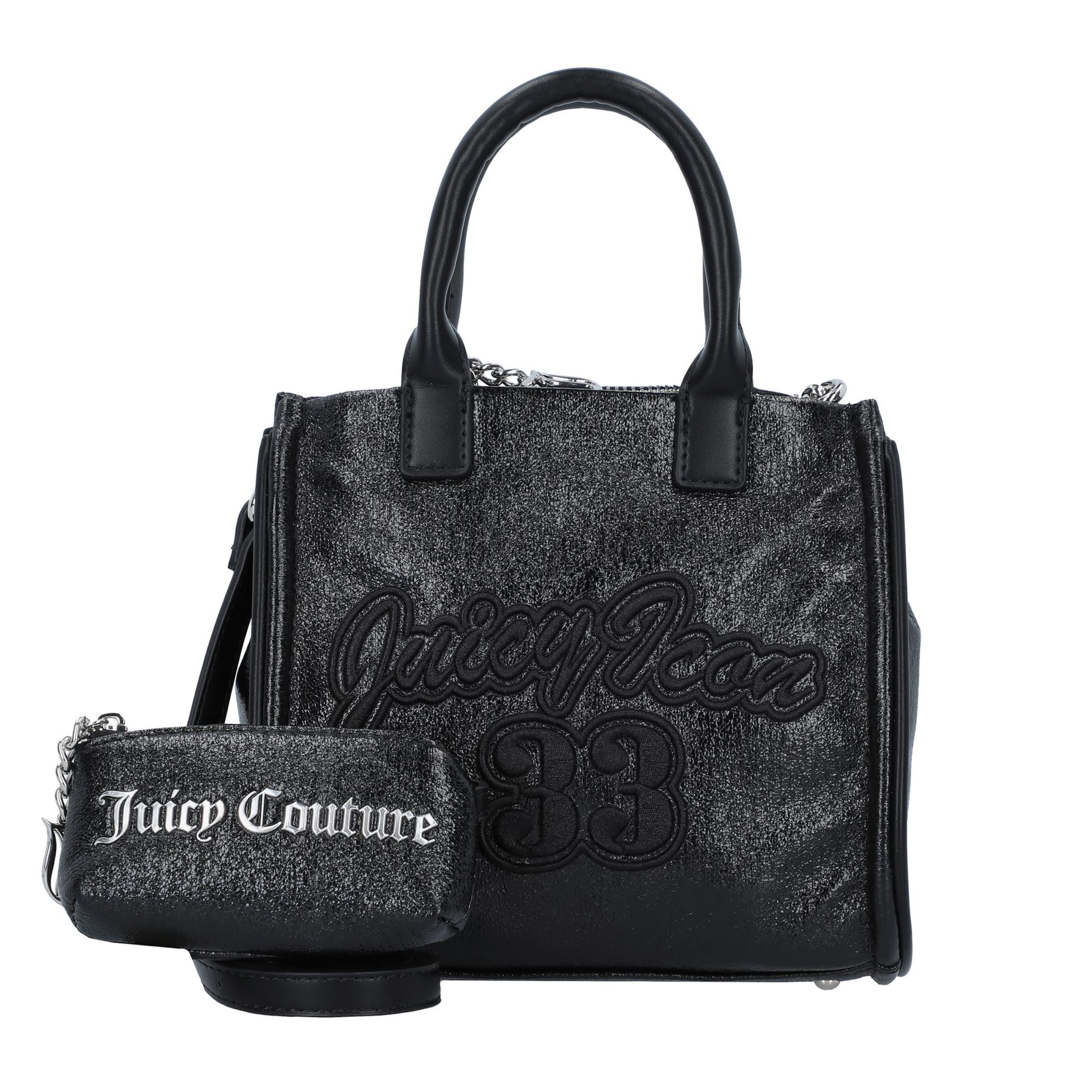 Juicy Couture Handtasche 'Iris' in Schwarz: Vorderseite