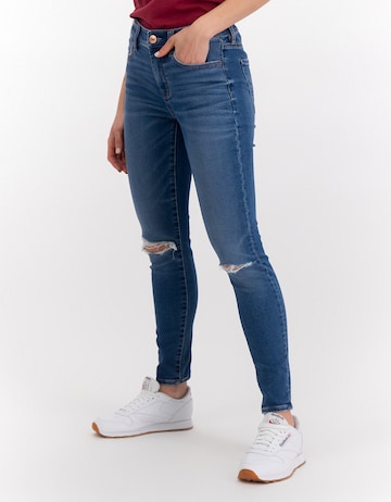 American Eagle Skinny Jeans in Blue: front