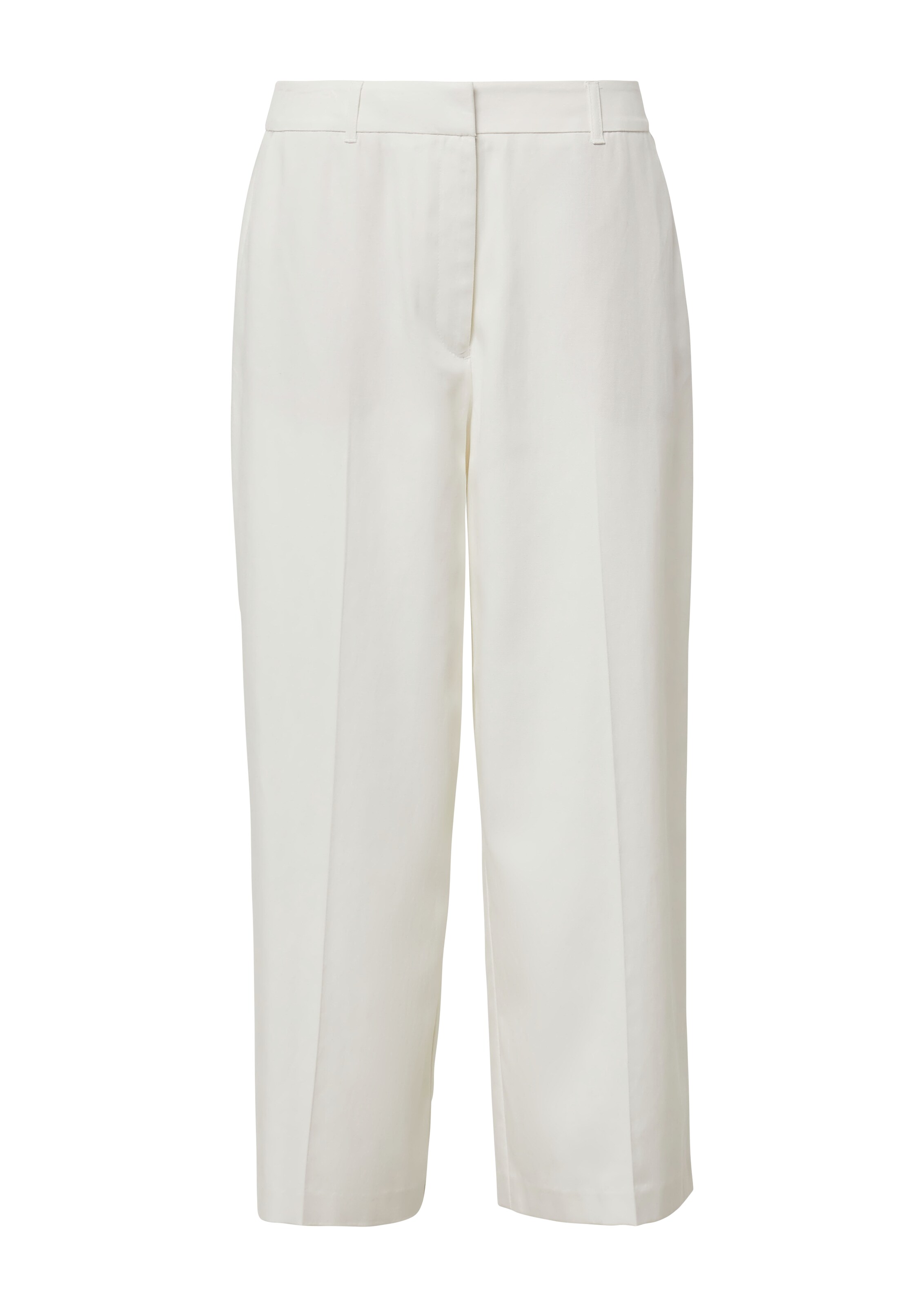 s.Oliver BLACK LABEL Pantalon à plis en écru, Vue avec produit