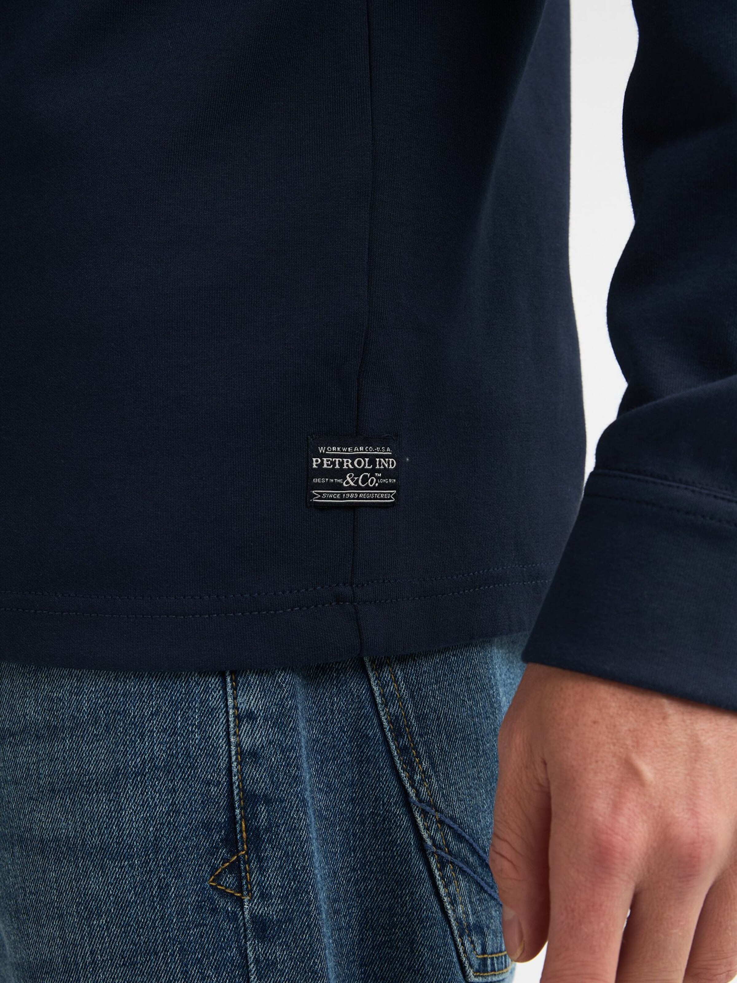 PETROL INDUSTRIES MEN Regular fit Overhemd 'Camino' in Blauw