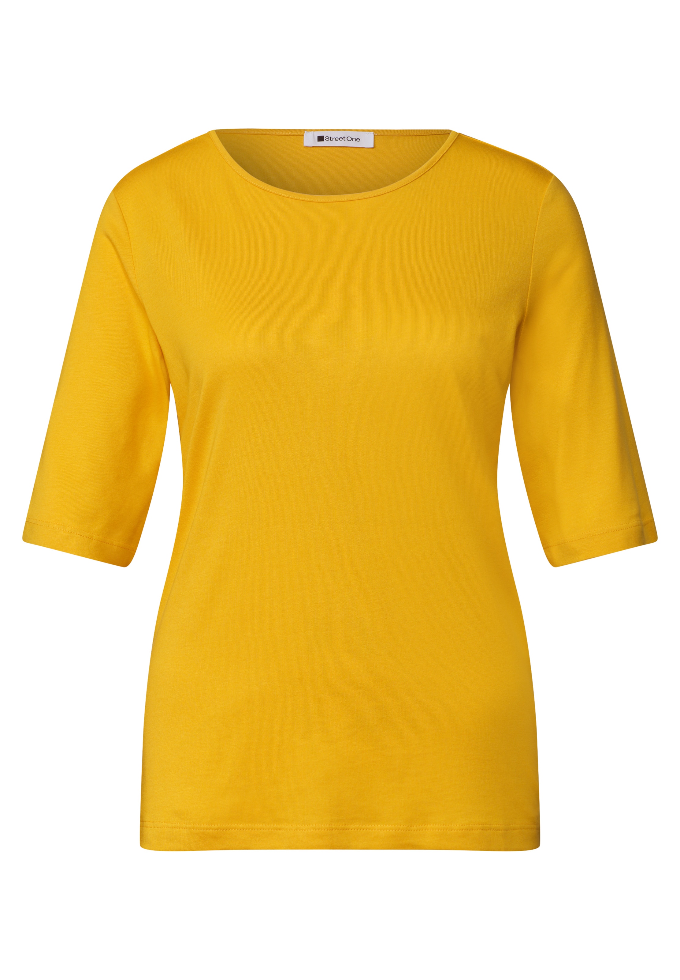 STREET ONE Shirt in Yellow: front