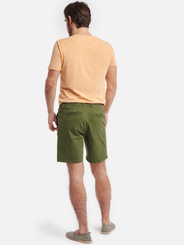 Regular Pantalon chino 'Jack' Shiwi en vert