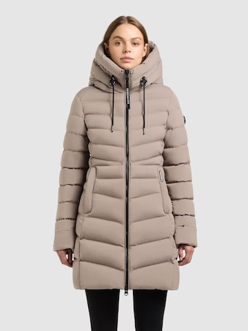 khujo Winter Coat 'Tuhani5' in Grey: front