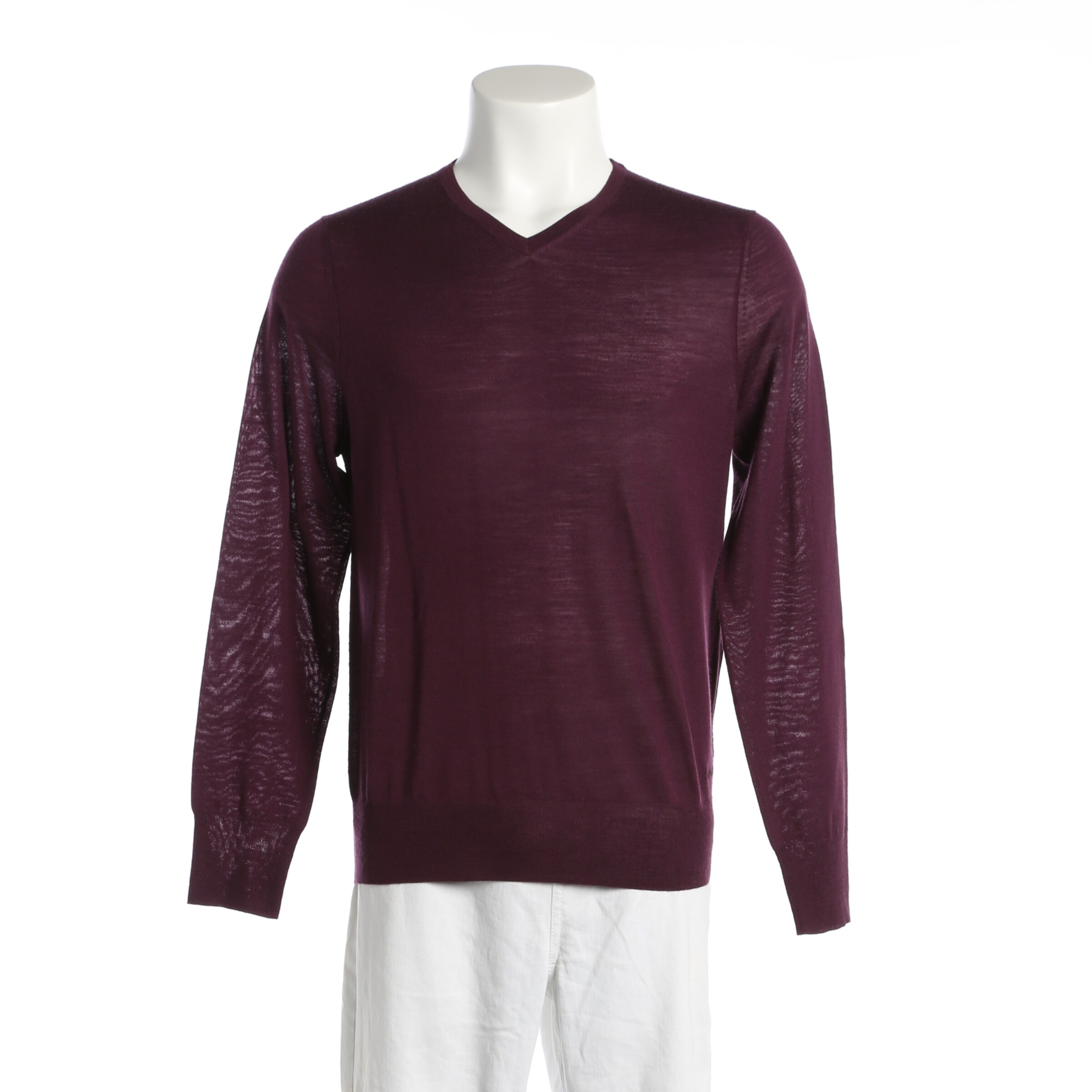 HUGO Pullover / Strickjacke M in Lila: Vorderseite