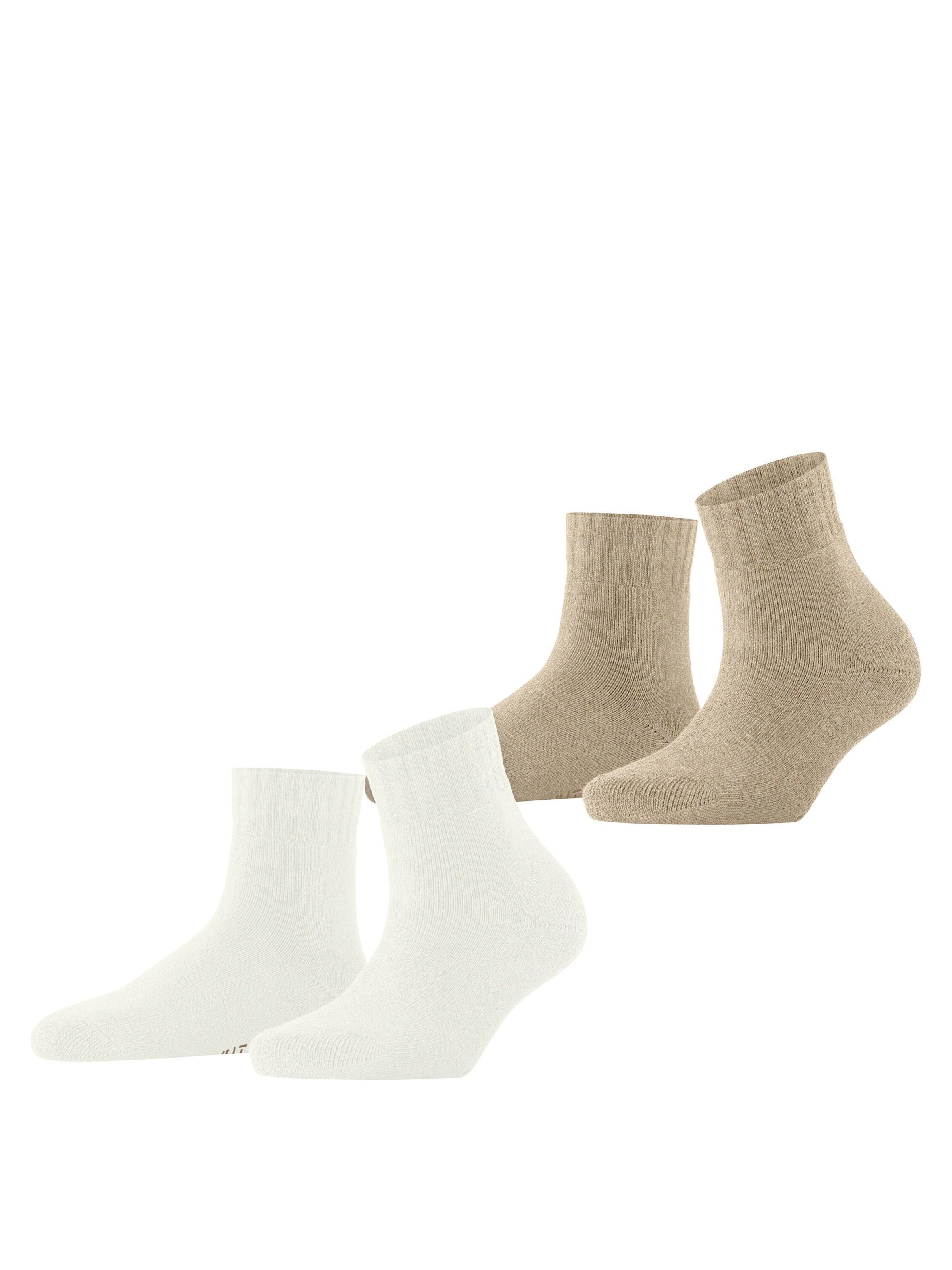 ESPRIT Socken 'Plush' in Beige: Vorderseite