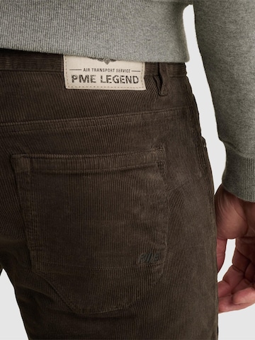 PME Legend regular Bukser 'PME Legend Nightflight regular fit pants in corduroy' i grå