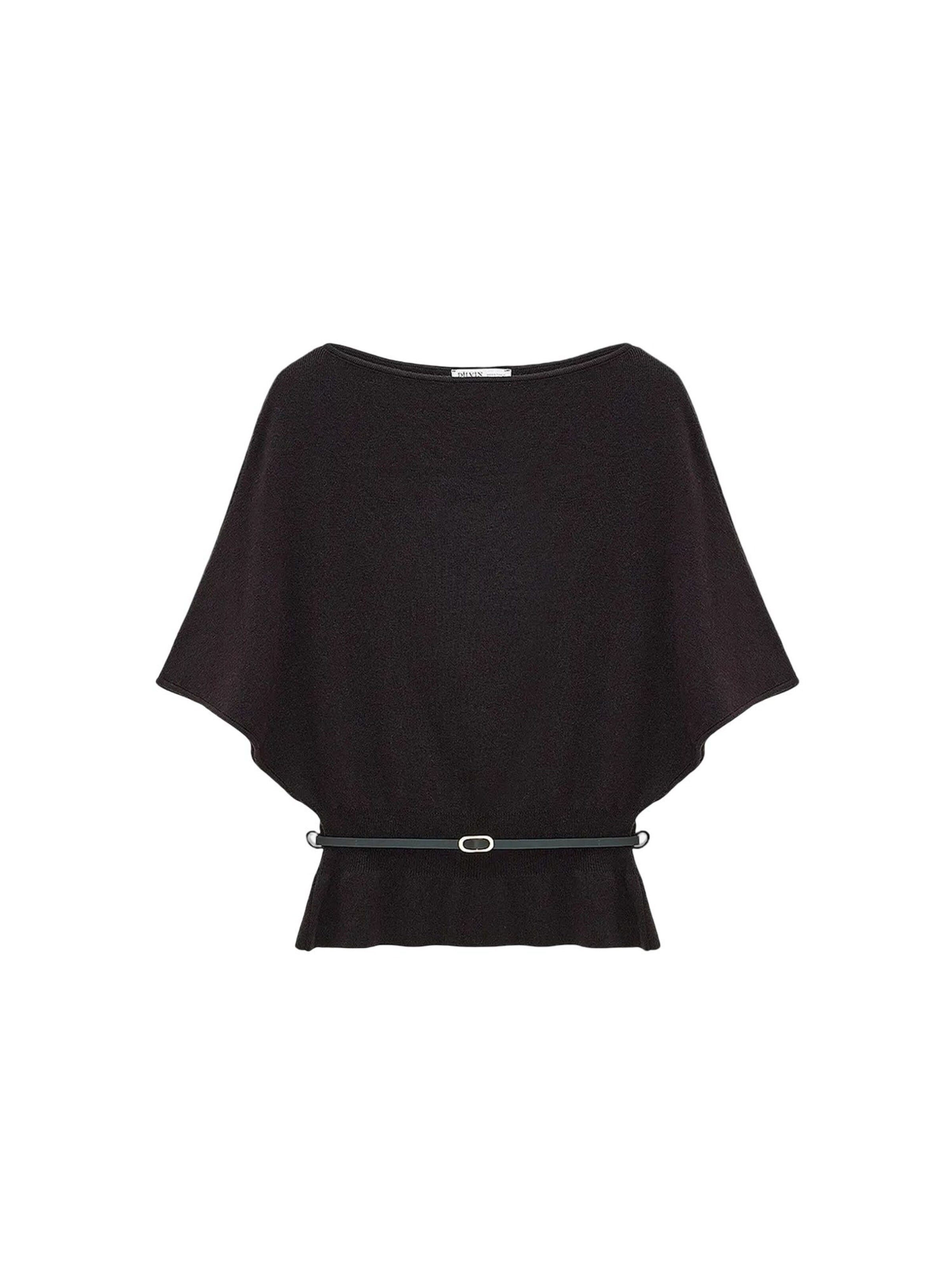 Pull-over 'Pullover' Dilvin en noir : devant