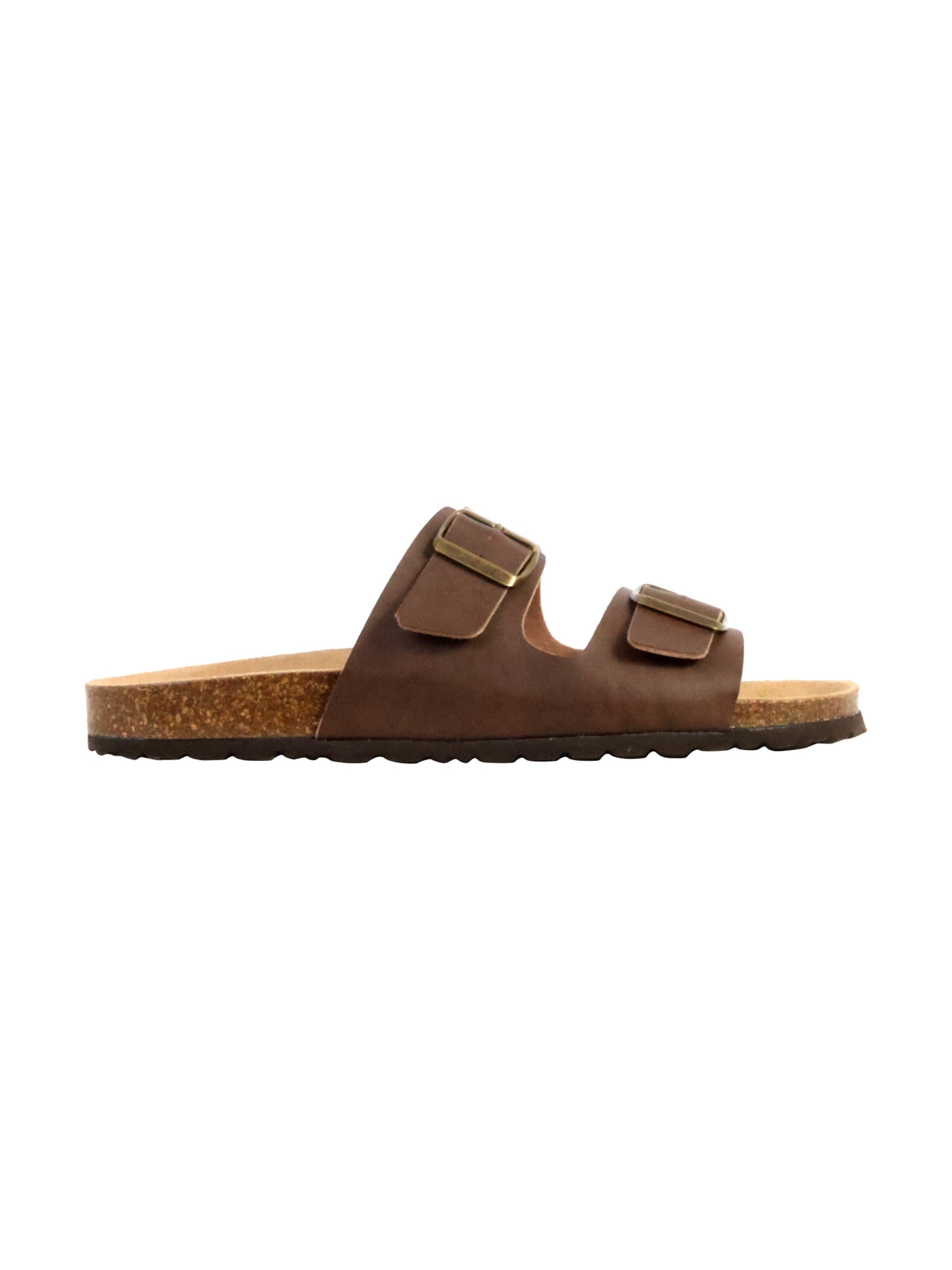 Mule 'Noga Mistral Edge Leder-Pantoletten' The Divine Factory en marron