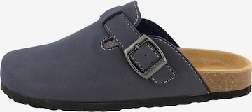 SUPERSOFT by Indigo Clogs 'Classic' in Blue: front